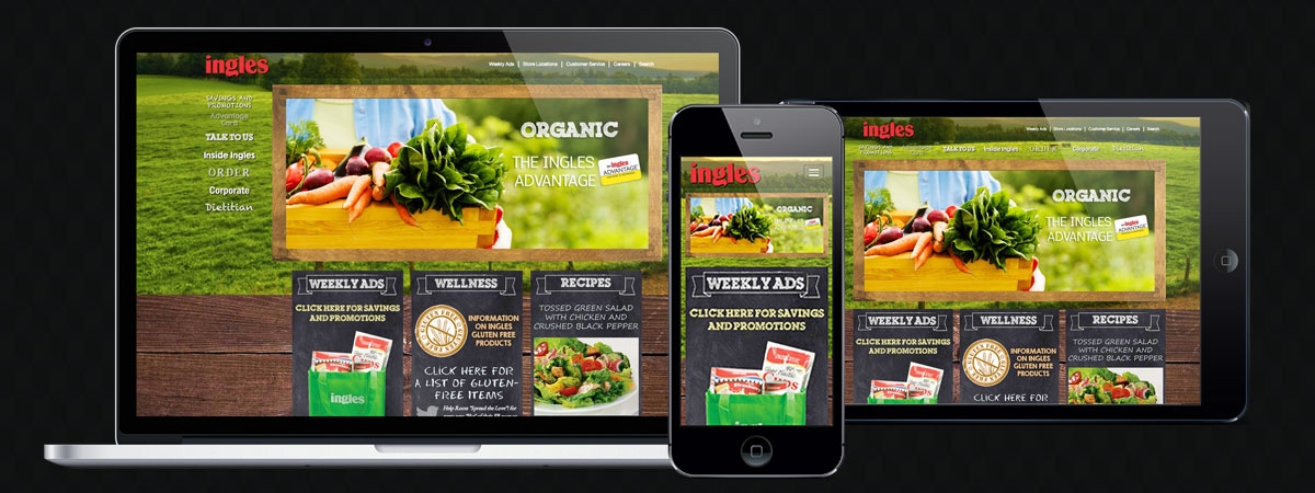 Ingles Markets: Small Business Website Case Study image Ingles Markets