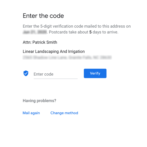 A Deep Dive Into Google My Business Listings image Google My Business Step 15.1 Verification Enter The Code