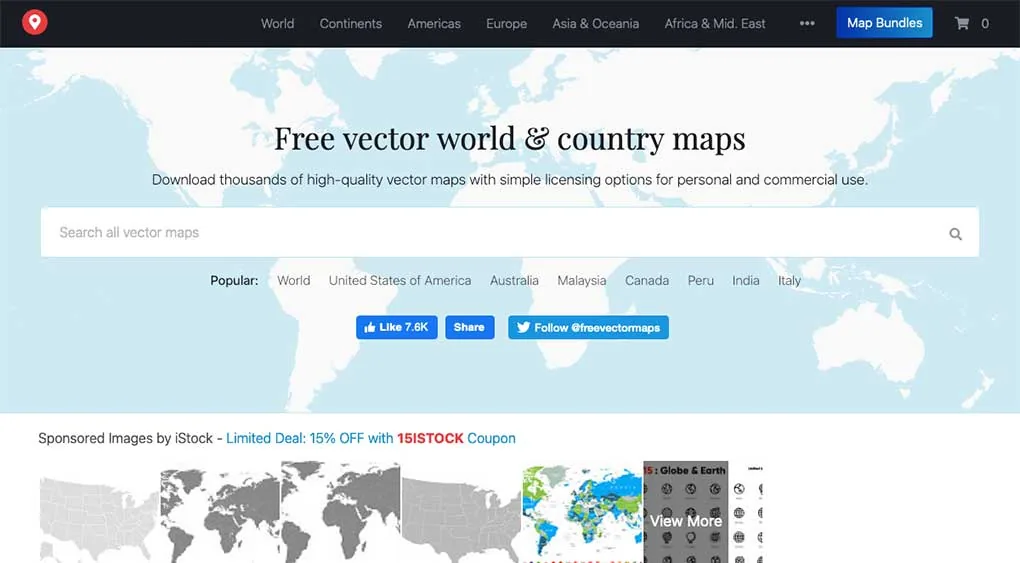 43+ Places to Get Free Vector Images for Your Designs image 43+ places to get awesome free vector images: Free Vector Maps