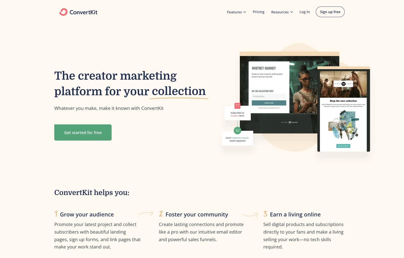 10 of the Best Email Marketing Services for Small Businesses image ConvertKit
