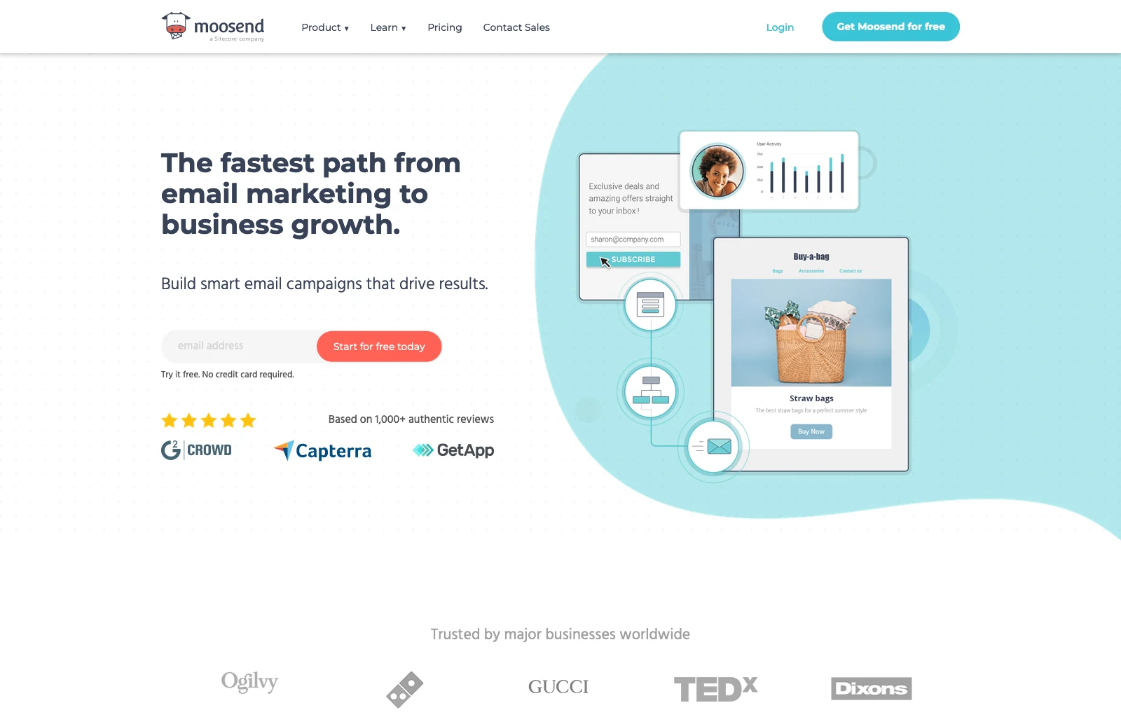 10 of the Best Email Marketing Services for Small Businesses image MooSend