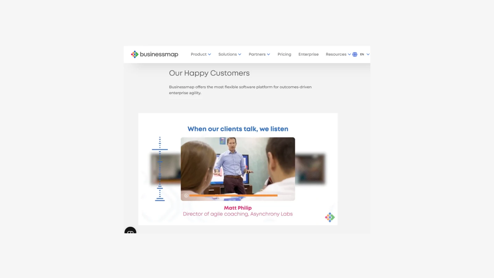 Video Testimonials That Maximize Customer Trust image Businessmap video testimonials