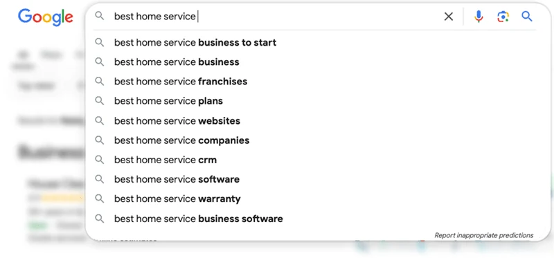 What Are LSI Keywords and Will They Help You Rank? image Google search suggestions (the LSI)