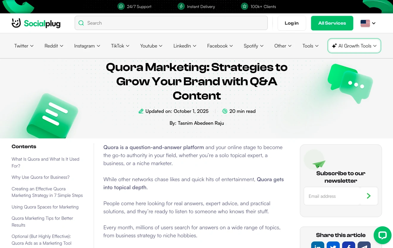 The Real Story Behind From Visibility to Credibility: 6 image SocialPlug