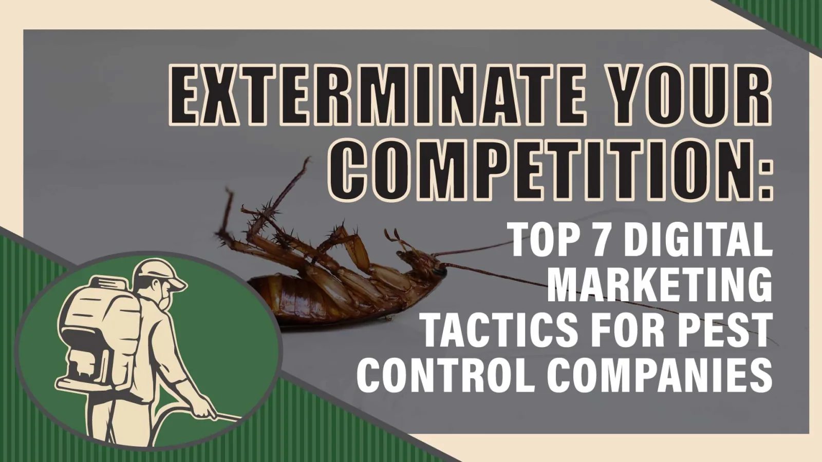 7 Digital Marketing Tactics Your Pest Control Company Needs
