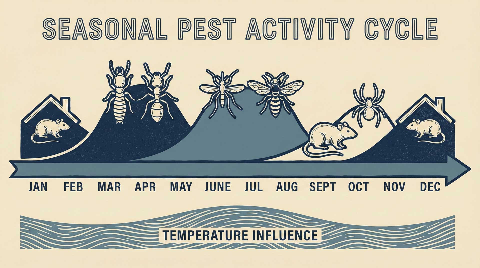 Seasonal Pest Activity Cycle