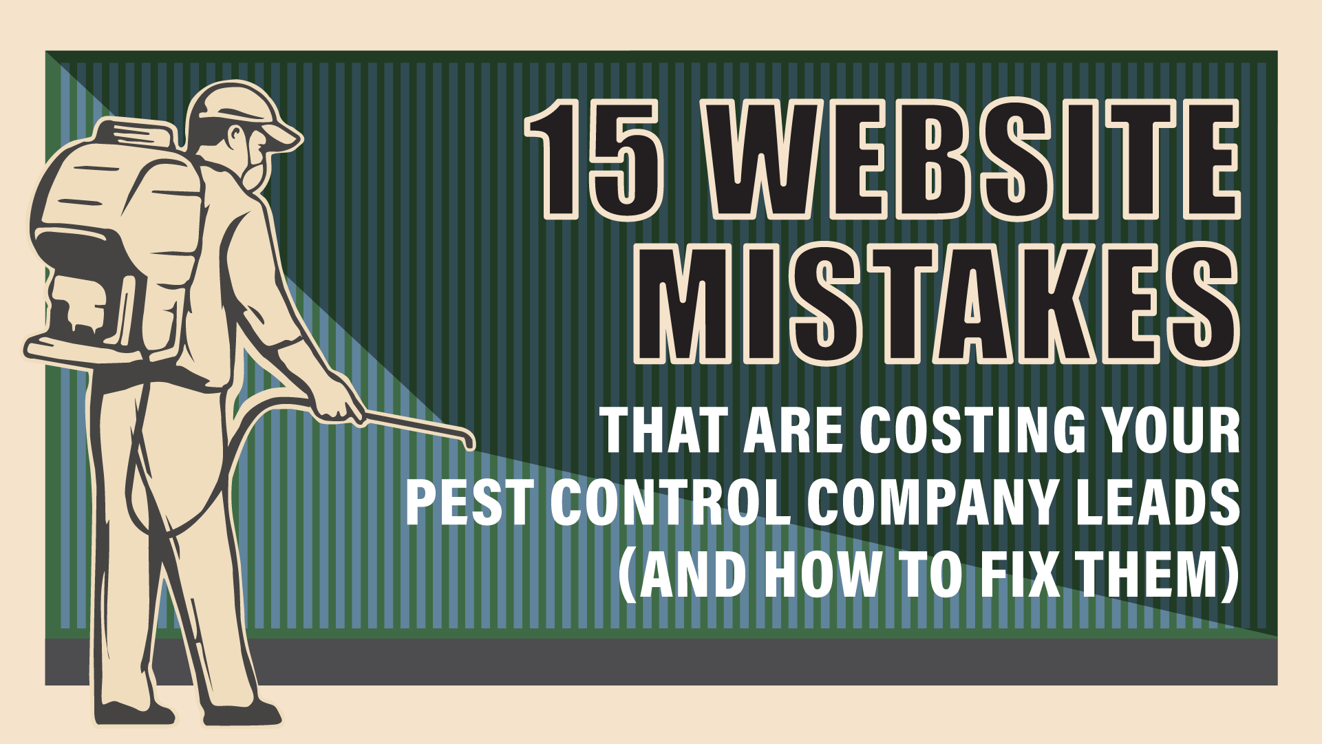 15 Website Mistakes That Are Costing Your Pest Control Company Leads