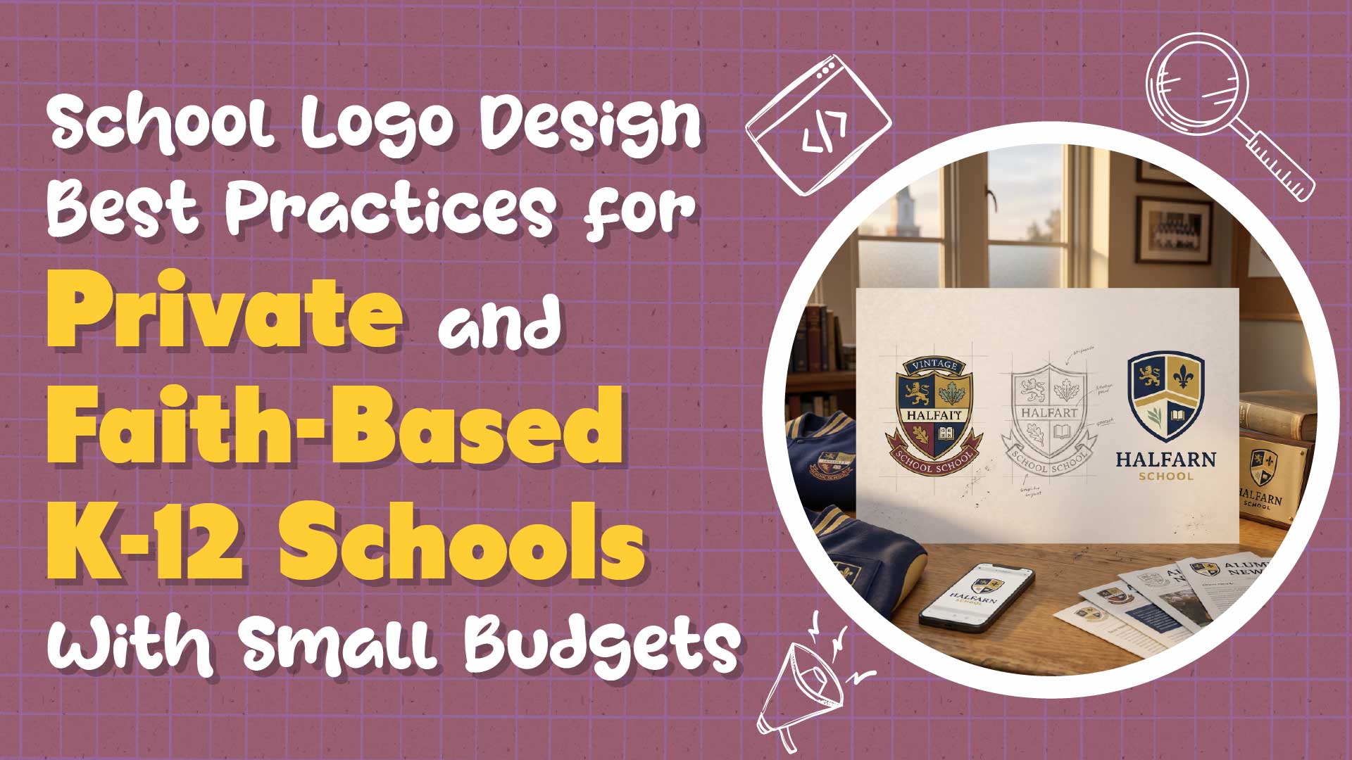 School Logo Design Best Practices for Private and Faith-Based Schools