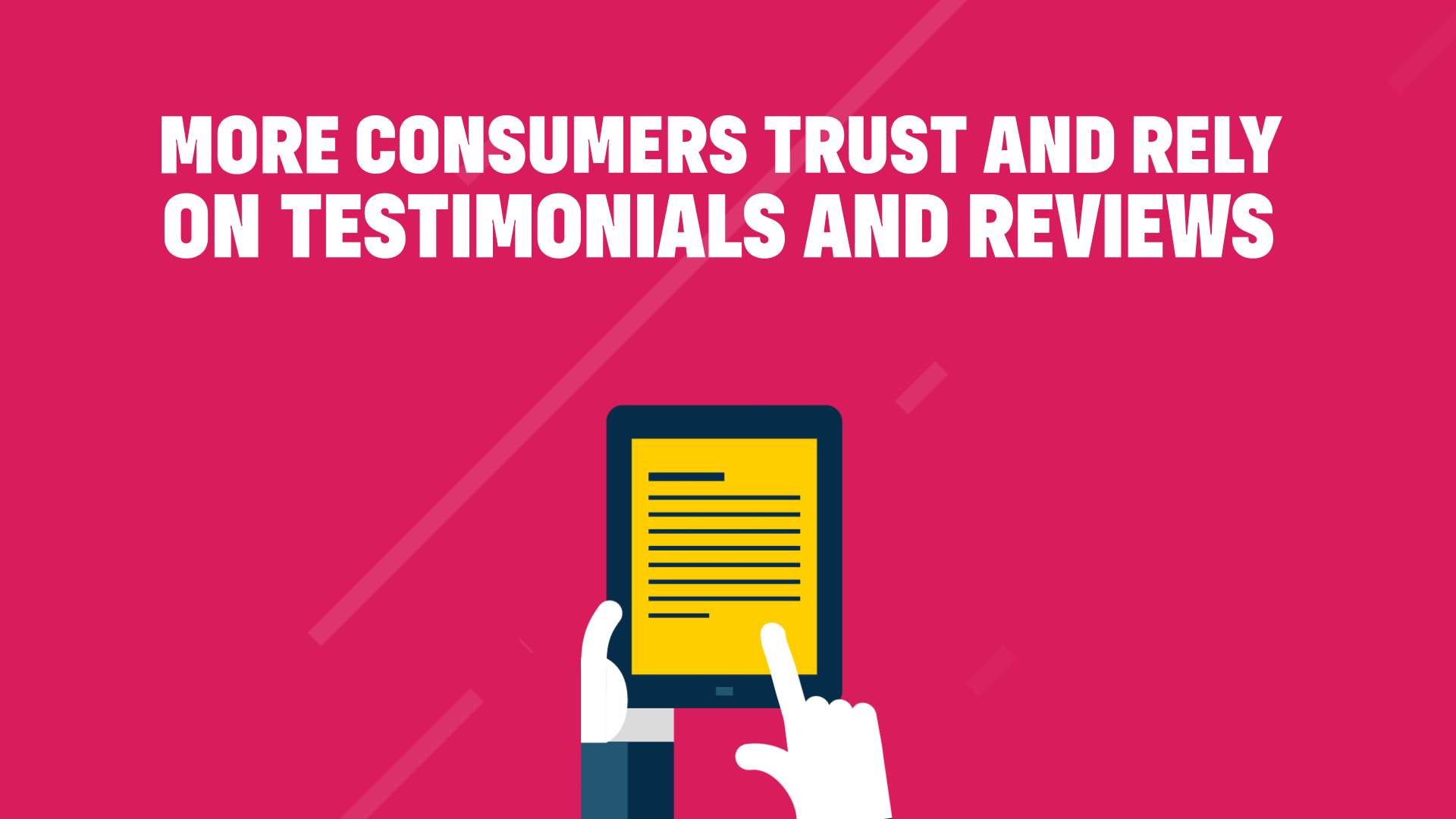 More Consumers Trust and Rely on Testimonials and Reviews