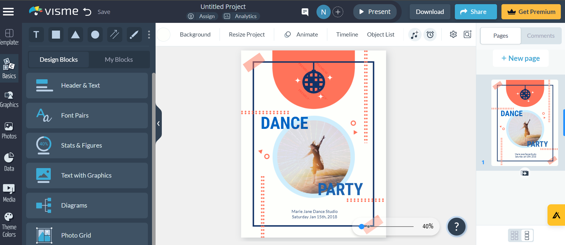 School Flyer Design Made Easy With Visme image image1