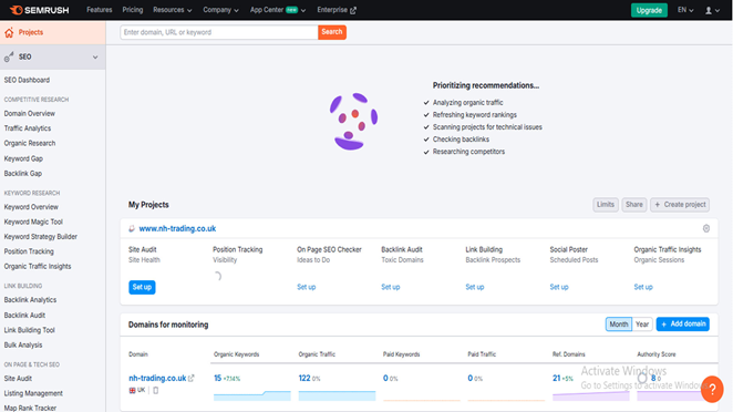 8 Best AI Rank Tracker Tools for 2026 | Cube Creative image SEMrush