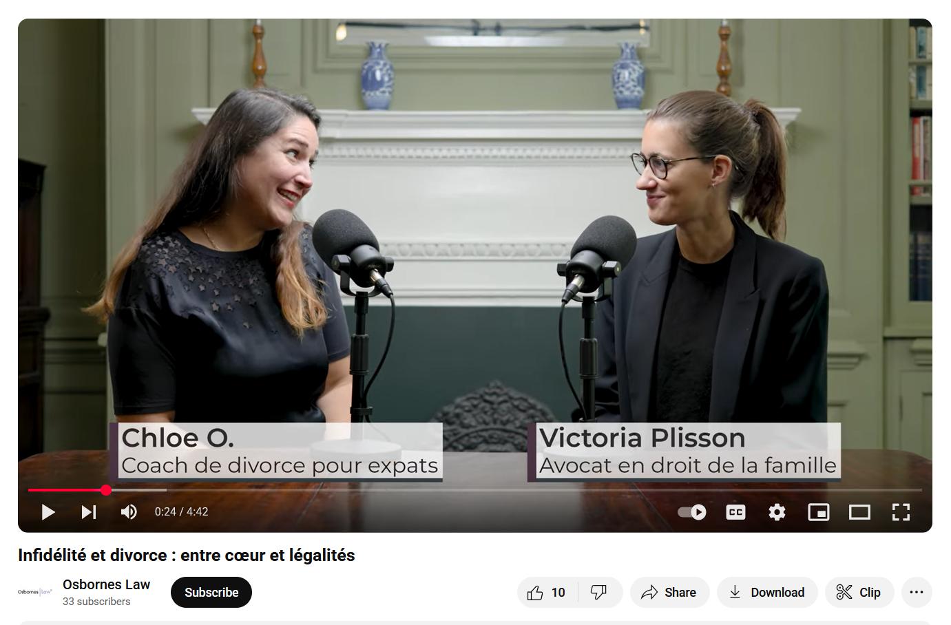 The Real Story Behind Advanced Tactics to Consistently image Screen shot of the “French Family Transitions” podcast by Osbornes Law