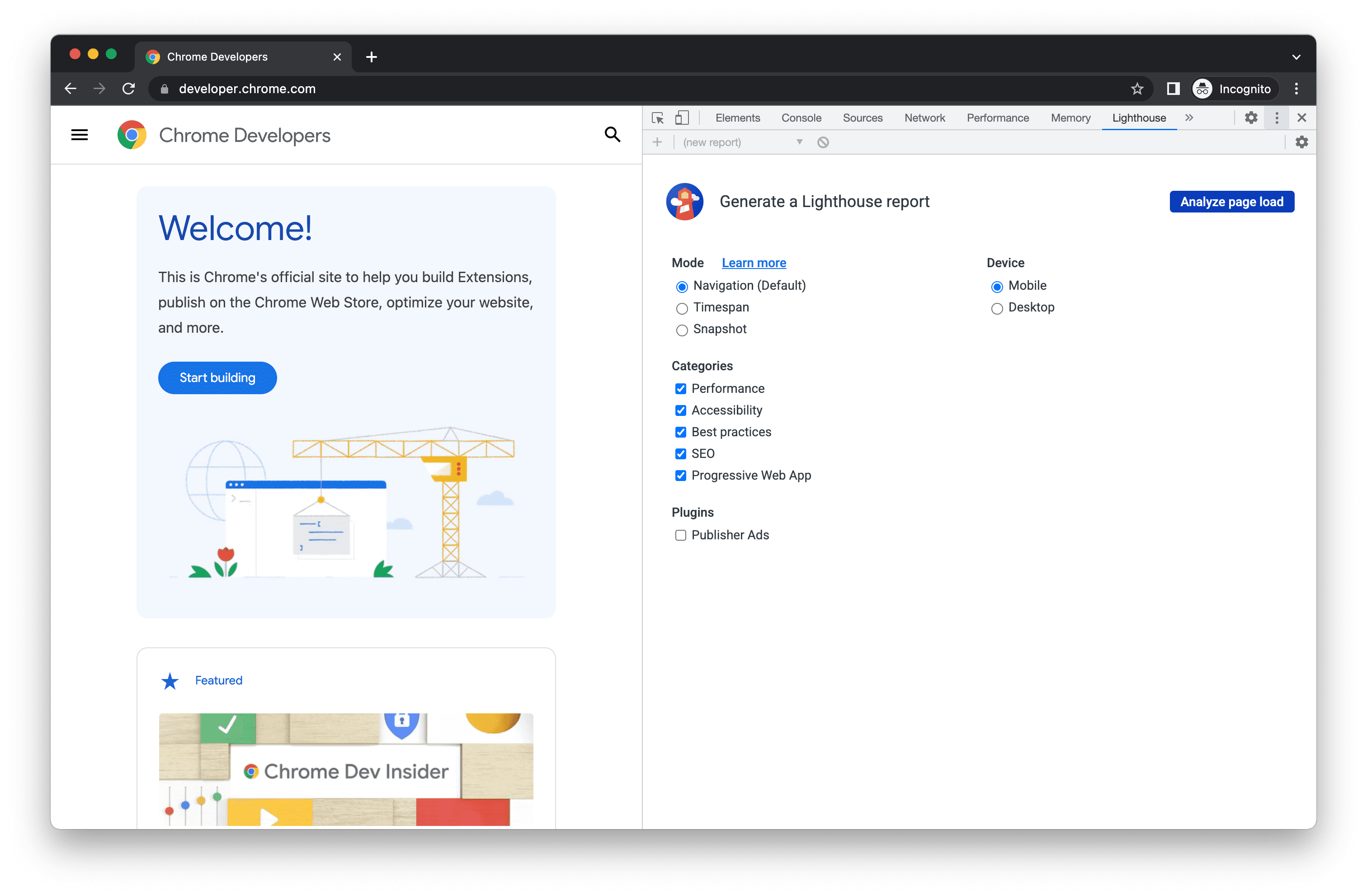 A Business Owner's Guide to Slow Websites Cost Local image lighthouse devtools