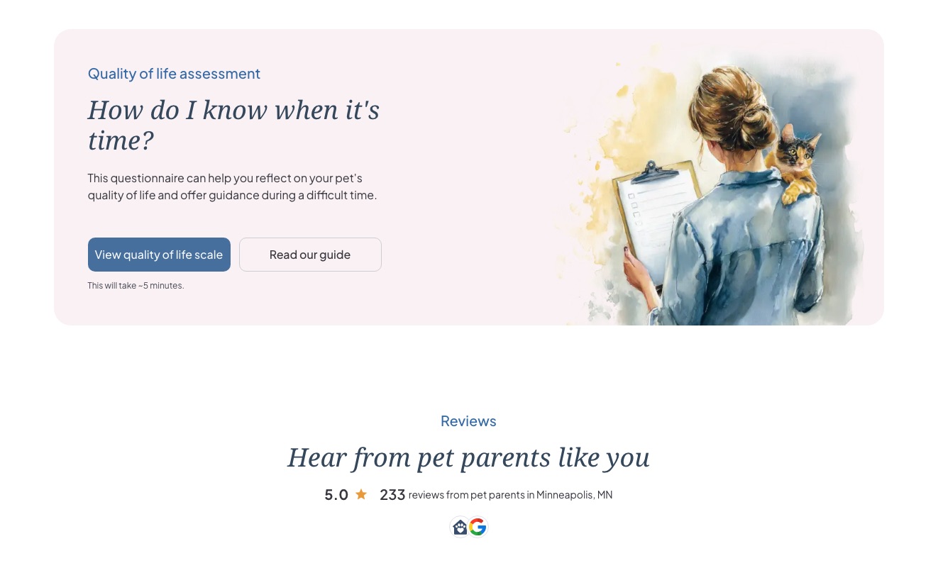 CodaPet uses emotional messaging to earn customer trust and ease the decision-making process