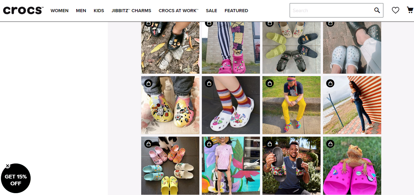 Successful Examples of Brands Utilizing User-generated Video Content: Crocs