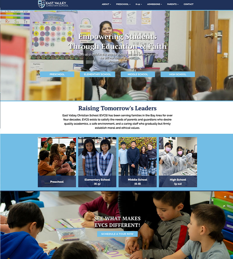 East Valley Christian School and Preschool