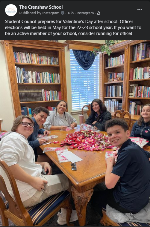 Local Social Media Marketing for Asheville Firms image crenshaw school instagram