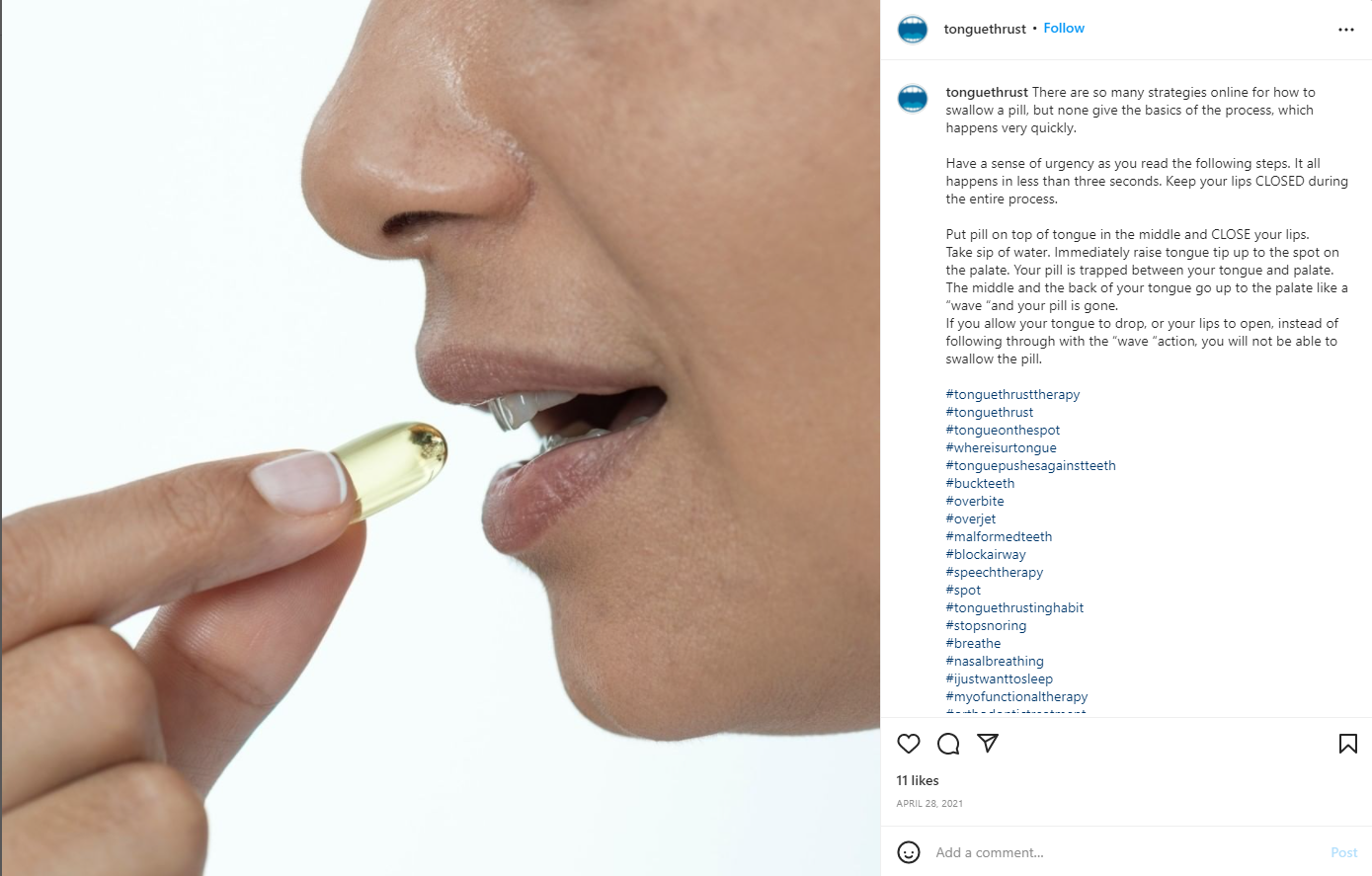 Local Social Media Marketing for Asheville Firms image tonguethrust instagram
