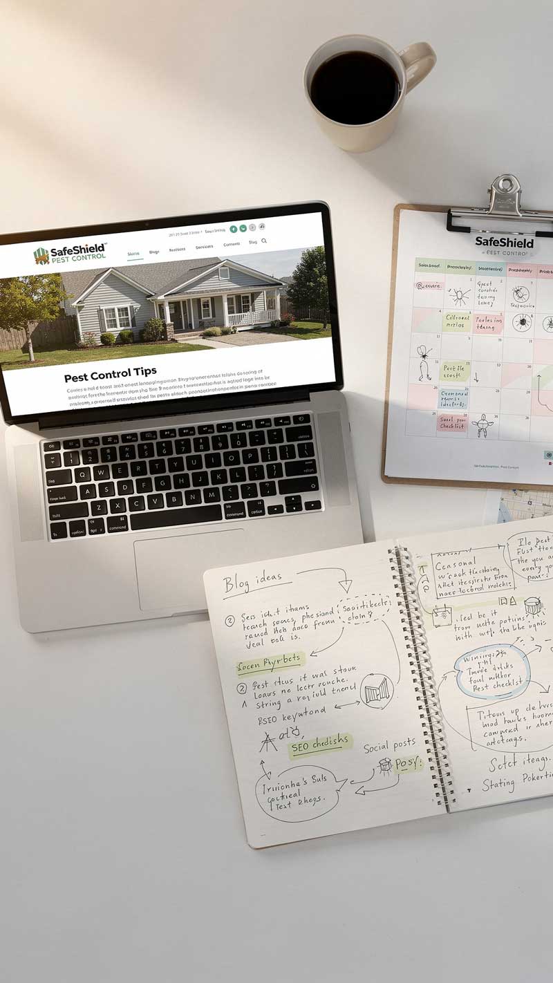 Cube Creative Design Pest Control Content Marketing